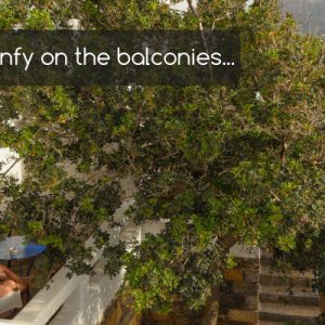 Balcony | Holiday apartments Elounda Island Villas